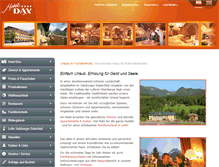 Tablet Screenshot of hoteldax.at